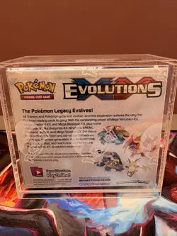 Pokemon XY Evolutions Booster Box - 36 Packs- FACTORY SEALED ✅ with Acrylic Case - Image 4