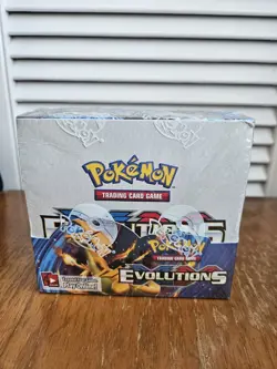 Pokemon XY Evolutions Factory Sealed Booster Box 36 Packs - Rare Collectible - Image 1