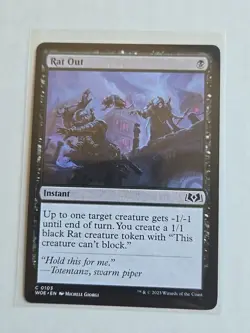 Rat Out - Wilds of Eldraine - LP - MTG Magic - Common - Instant - Image 1