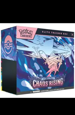 Pokemon TCG Chaos Rising Elite Trainer Box ETB New Sealed Elite Trainer Box - Image 1