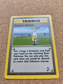 Pokemon TCG | Pokemon Breeder 105/130 | Rare | WOTC Base Set 2 - Image 1