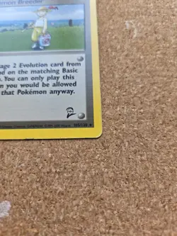 Pokemon TCG | Pokemon Breeder 105/130 | Rare | WOTC Base Set 2 - Image 3