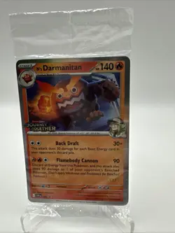 Sealed STAFF Scarlet Violet Journey Together Promo Prerelease Pack 4 Pokemon TCG - Image 1