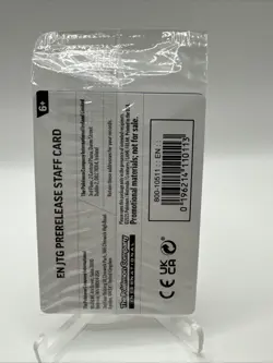 Sealed STAFF Scarlet Violet Journey Together Promo Prerelease Pack 4 Pokemon TCG - Image 2