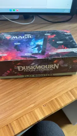 MTG Duskmourn House of Horror Play Booster Box Factory Sealed Magic Gathering - Image 1