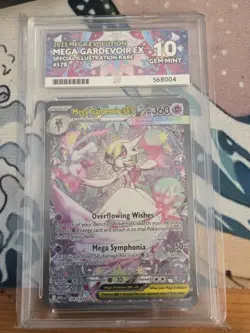 Mega Gardevoir Ex 178/132 Pokemon Mega Evolution - ACE 10 PERFECT SUBGRADES - Image 1