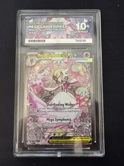 Mega Gardevoir Ex 178/132 Pokemon Mega Evolution - ACE 10 PERFECT SUBGRADES - Image 1
