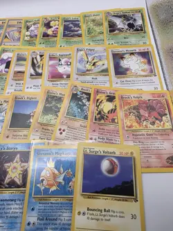 VINTAGE Pokemon Gym Challenge 43 Card Common Uncommon Rare Lot NM-LP - Image 3