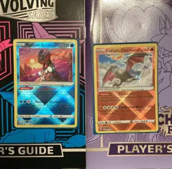 Pokemon TCG 2-Card Radiant Holo Lot: Greninja & Charizard - Image 1