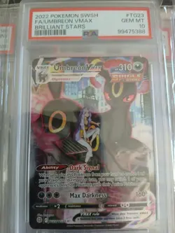 PSA 10 Pokemon 3-Card Lot: Glaceon VSTAR GG40 Leafeon GG35 Umbreon TG23 - Image 3
