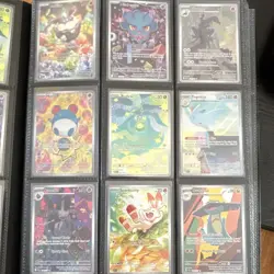 Pokemon TCG Ascended Heros Full Art Holo Card Lot Carbink Misdreavus EN lot of 9 - Image 1