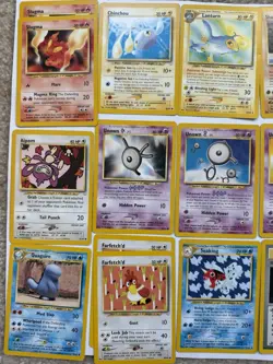 Pokemon TCG Neo Genesis 24-Card Lot WOTC Lanturn Unown Q English 2000 - Image 2