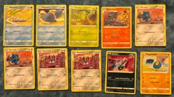 Pokemon TCG 10 Card Lot Tomokazu Komiya Wimpod/Wailmer/Treecko/Salazzle/Bronzor - Image 1