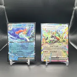 Pokemon TCG 9-Card Holo Full Art Lot Flygon ex Noivern ex Quaquaval ex - Image 2