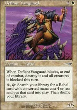 4x Defiant Vanguard NM-Mint, English Nemesis MTG Magic - Image 1