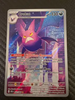 Pokemon TCG Chaos Rising 3 Card Illustration Rare Lot Frogadier/Crobat/Sliggoo - Image 4