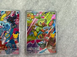 Pokemon First Partner series 2 Holo Promo 3-Card Lot Sobble Scorbunny Grookey - Image 4