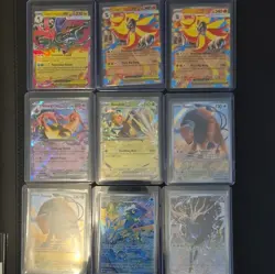 Pokemon TCG Holo EX Full Art 50 Card Lot Mega Beedrill EX, Pyroar EX + - Image 1
