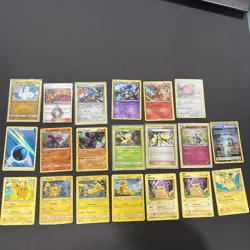 Pokemon Card Lot of 72 Cards All Conditions(NM LP MP HP See Photos) - Image 1