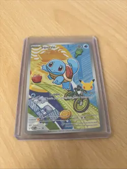 Pokemon TCG - Squirtle MEP 039 - Black Star Promo - First Partner Illustration - Image 1