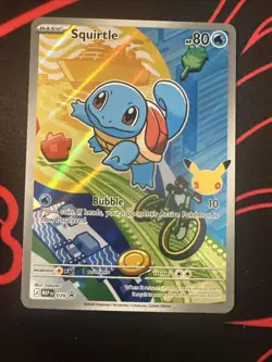 Squirtle First Partner Promo #039 - Mega Black Star Promo - Raw. Pokemon TCG. - Image 1