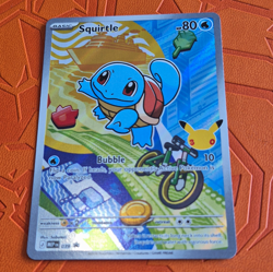 Pokemon TCG Squirtle 039 English Black Star Holo Promo MEP 2026 30th Anniversary - Image 1