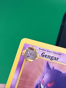 Pokemon TCG Gengar Fossil 1999 WOTC Rare Non-Holo Card 20/62 Vintage LP - Image 3