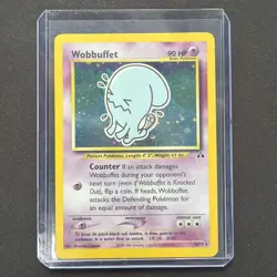 Pokemon TCG Wobbuffet Neo Discovery 16/75 Holo Unlimited Rare Card - Image 2