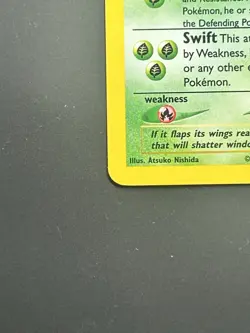 Yanma Neo Discovery 17/75 Unlimited Holo Rare WOTC Pokemon Card LP - Image 3