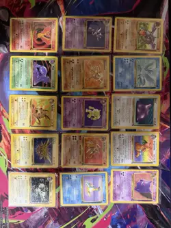 Massive Pokemon TCG Wotc Non Holo Rares Lot Of 111 Cards - Image 5