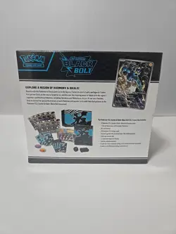 NEW POKEMON TCG: SCARLET & VIOLET BLACK BOLT ELITE TRAINER BOX NISB - Image 3