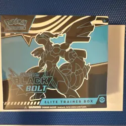 Pokemon TCG Scarlet & Violet—Black Bolt Elite Trainer Box, English 6+ (1) - Image 1