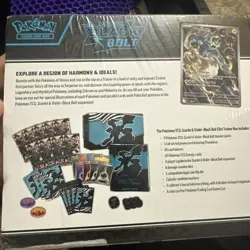 Pokemon TCG Scarlet & Violet Black Bolt Elite Trainer Box English box damage - Image 4