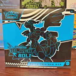 Scarlet & Violet Black Bolt Pokemon TCG Elite Trainer Box - Image 1