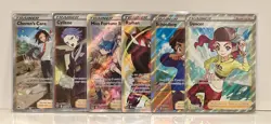 Pokemon SWSH Sword And Shield Trainer Supporter Full Art Six Card Lot NM-MT - Image 1