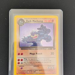 Pokemon TCG Dark Machamp Team Rocket Rare 10/82 2000 English 70 HP Stage 2 - Image 1