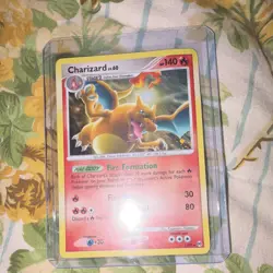Pokemon TCG Charizard 1/99 Arceus Holo Rare Stage 2 140 HP English - Image 1