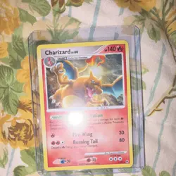 Pokemon TCG Charizard 1/99 Arceus Holo Rare Stage 2 140 HP English - Image 2