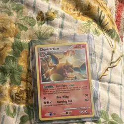 Pokemon TCG Charizard 1/99 Arceus Holo Rare Stage 2 140 HP English - Image 4
