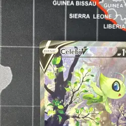 Celebi V Alternate Full Art 245/264 2021 Pokemon SWSH08: Fusion Strike Holo - Image 2