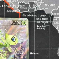 Celebi V Alternate Full Art 245/264 2021 Pokemon SWSH08: Fusion Strike Holo - Image 3