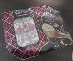Pokemon TCG Paldean Fates Shiny Charizard ex 5-Pack Tin - Factory Sealed - Image 1