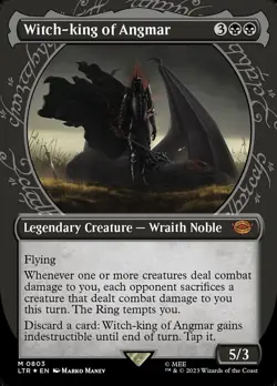 Magic the Gathering - Witch-king of Angmar - NM Near Mint - LTR Foil - Image 1