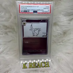 PSA 10 Espeon Promo 066/SV-P promo Japanese Pokemon Card Yu Nagaba - Image 1
