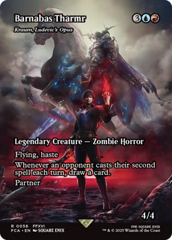 Barnabas Tharmr - FCA #56 | NORMAL | NM | MTG | BORDERLESS | FULL ART - Image 1