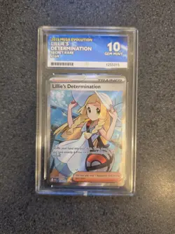 Lillies Determination 169/132 Mega Evolution Secret Rare ACE 10 Pokemon TCG Card - Image 1