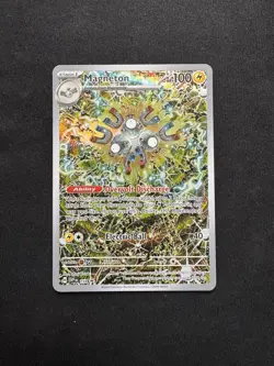 Magneton 159 SVP Black Star Promo Full Art Holo Rare Pokemon TCG Card NM - Image 1