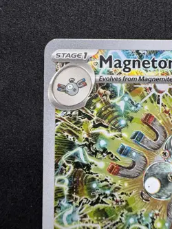 Magneton 159 SVP Black Star Promo Full Art Holo Rare Pokemon TCG Card NM - Image 2