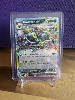 Pokemon TCG Umbreon EX 060/131 Prismatic Evolutions Card NM Condition - Image 1