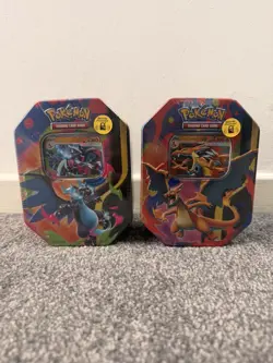 Pokemon Trading Card Game (TCG) | Mega Charizard ex Tin Set (X & Y) | SEALED✅ - Image 1